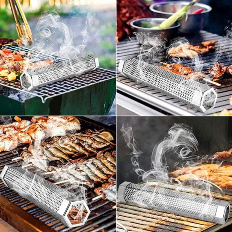 g8buynz g8buynz Premium Pellet Smoker Tube for All Grill Electric Gas Charcoal or Smokers Premium Pellet Smoker Tube for All Grill Electric Gas Charcoal or Smokers