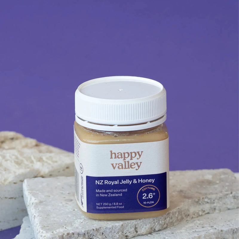 NZ Royal Jelly & Honey by Happy Valley Honey