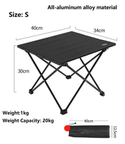 Ecotrek Aluminum Alloy Roll-Up Camping Table - PRI10116 by ECOTREK