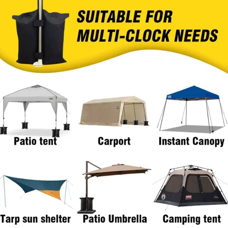 g8buynz g8buynz Set of 4 Heavy Duty Weights Sandbags for Pop up Canopy Tent Patio Umbrella Set of 4 Heavy Duty Weights Sandbags for Pop up Canopy Tent Patio Umbrella