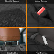 g8buynz g8buynz Back Seat Standard Dog Hammock Cover for Car w/ Mesh Window, Waterproof, Nonslip Back Seat Standard Dog Hammock Cover for Car w/ Mesh Window, Waterproof, Nonslip