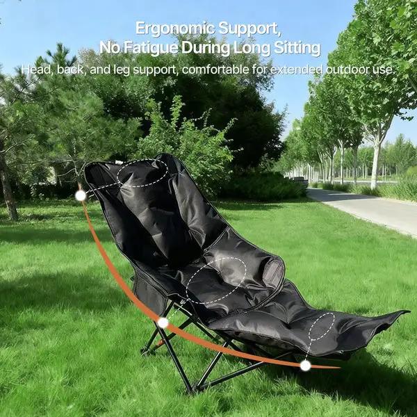 Adjustable Moon Lounge Chair – Folding Reclining Chair FY7261 by ECOTREK