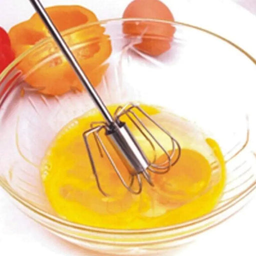 g8buynz g8buynz Stainless Steel Semi-AutoMatic Egg Beater Hand Pressure Rotary Beaters Stainless Steel Semi-AutoMatic Egg Beater Hand Pressure Rotary Beaters