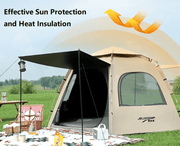 Hexagonal Camping Tent - Durable, Quick Setup JLP5467 by ECOTREK