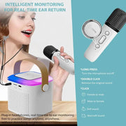 g8buynz g8buynz Portable Bluetooth Karaoke Speaker with Wireless handheled Microphones S Portable Bluetooth Karaoke Speaker with Wireless handheled Microphones S