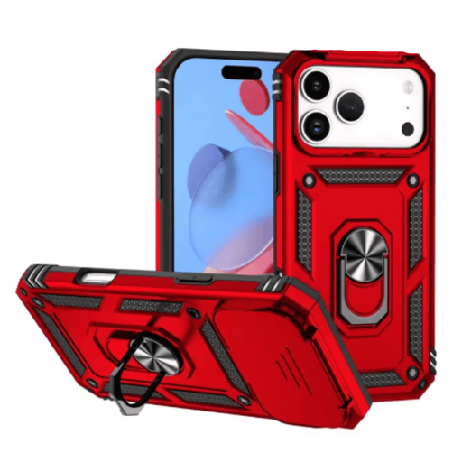 9eight5 Mobile Phone Accessories Armor Case for iPhone 18 Pro (Red) Armor Case for iPhone 18 Pro (Red)