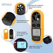 g8buynz g8buynz Digital Anemometer Handheld Wind Speed Meter for Measuring Wind Speed Digital Anemometer Handheld Wind Speed Meter for Measuring Wind Speed