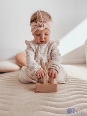 Wooden Pole Puzzle - QToys | Wooden Toy NZ by Curious Moonbeam