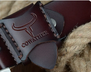 COWATHER Genuine Leather Casual Business Men's Belt by Mead's Supply & Equipment Outfitters limited