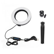 Action Outdoors Limited 6-Inch Desktop Ring Light for Live Streaming and Makeup 6-Inch Desktop Ring Light for Live Streaming and Makeup