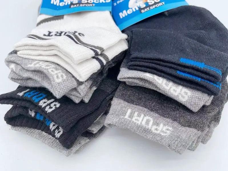(12 Pairs) Brand New Ankle Socks - M7-10 / W8-11 by dealonline.co.nz