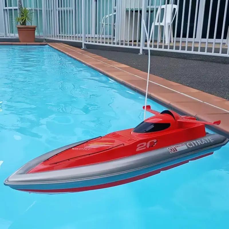 Supper Large L 80cm High Speed R/C Racing Boat by dealonline.co.nz