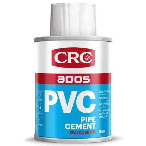 CRC ADOS PVC Pipe Cement 250ml - PVC Adhesive