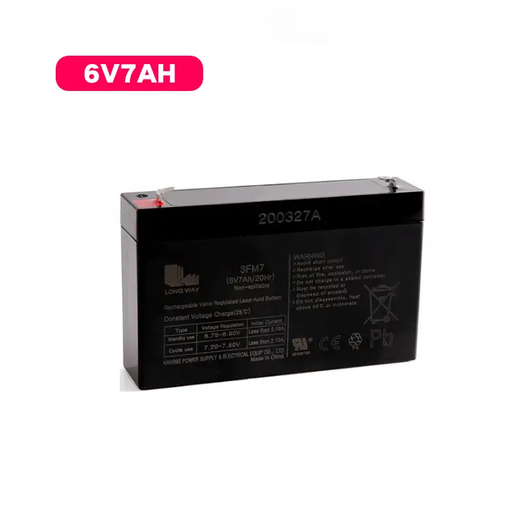 LongWay6V 7.0AH Rechargeable Battery by dealonline.co.nz