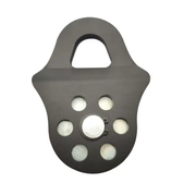 Snatch Block Pulley 6 Ton Load Capacity for Towing and Lifting by salelink.co.nz