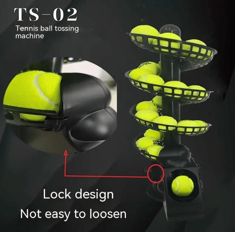 Action Outdoors Limited Portable Tennis Ball Dispenser for Training Portable Tennis Ball Dispenser for Training