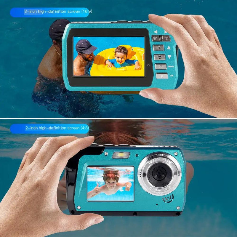 4K Digital Underwater Camera With Dual LCD Screens And 56MP Photo by Action Outdoors Limited