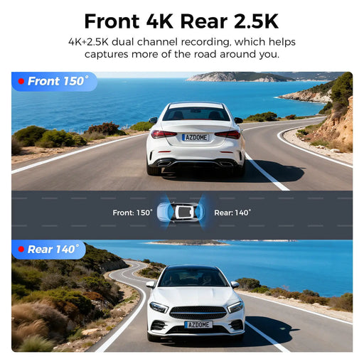 M550PRO 4K HD Dash Cam by Action Outdoors Limited