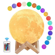 LED Moon Lamp Night Light by Habicare