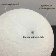 LED Moon Lamp Night Light by Habicare