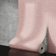 3D Linen Waterproof Self-Adhesive Wall Paper (5 colours available) by Habicare