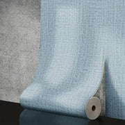 3D Linen Waterproof Self-Adhesive Wall Paper (5 colours available) by Habicare