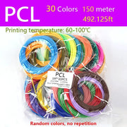 3D Pen Filament PCL/PLA 1.75mm (Multi-Colour Options) by Habicare
