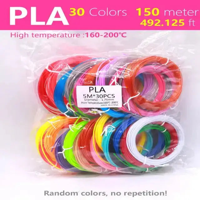 3D Pen Filament PCL/PLA 1.75mm (Multi-Colour Options) by Habicare