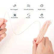 3D Pen Filament PCL/PLA 1.75mm (Multi-Colour Options) by Habicare