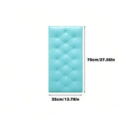 3D Self-Adhesive Foam Wall Stickers (9 colours available) by Habicare