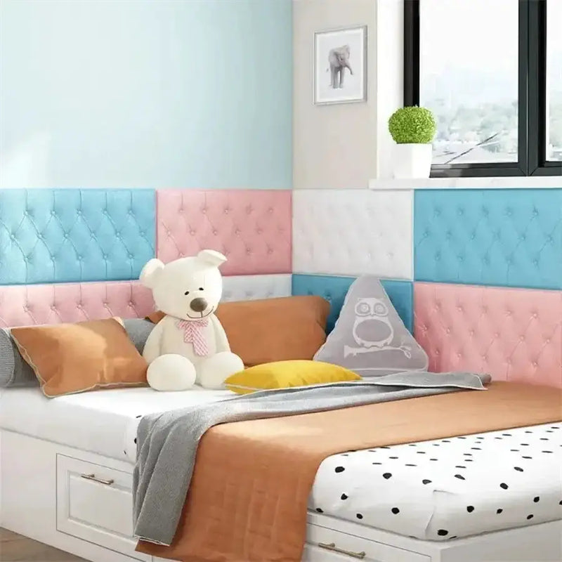 3D Self-Adhesive Foam Wall Stickers (9 colours available) by Habicare