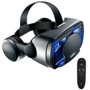 3D VR Headset with Headphones & Controller by Habicare