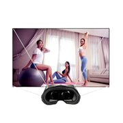 3D VR Headset with Headphones & Controller by Habicare