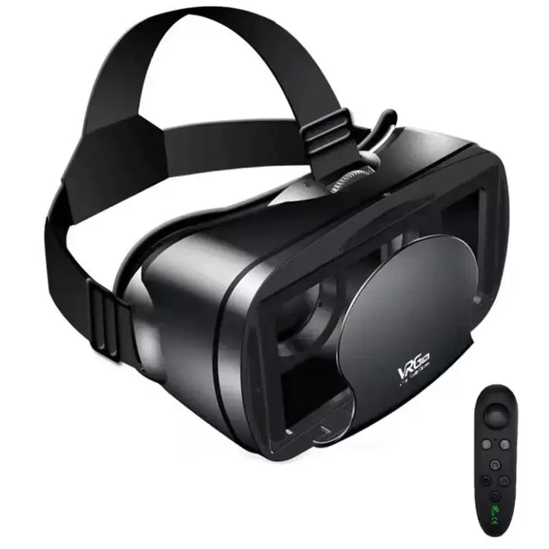 3D VR Headset with Headphones & Controller by Habicare