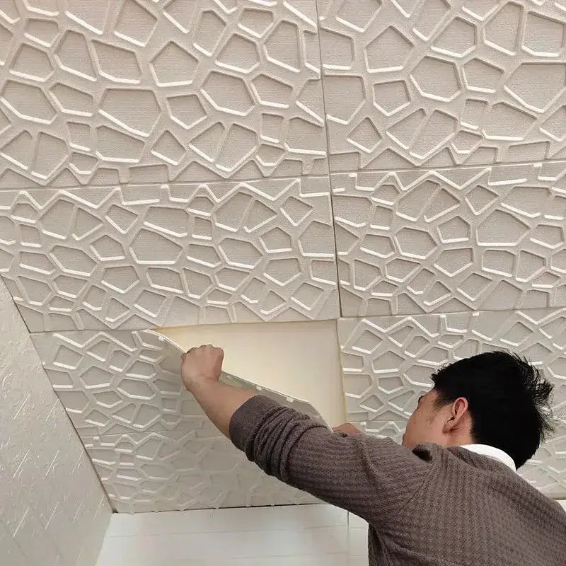 3D Waterproof Wall Stickers (35×35cm) (available in 4Pcs and 12Pcs) by Habicare