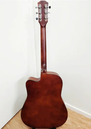 41" Wooden Acoustic Guitar - Wood by dealonline.co.nz