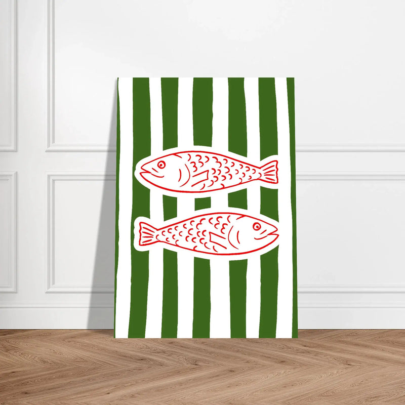 The Fishes by Blank Wall Print Shop