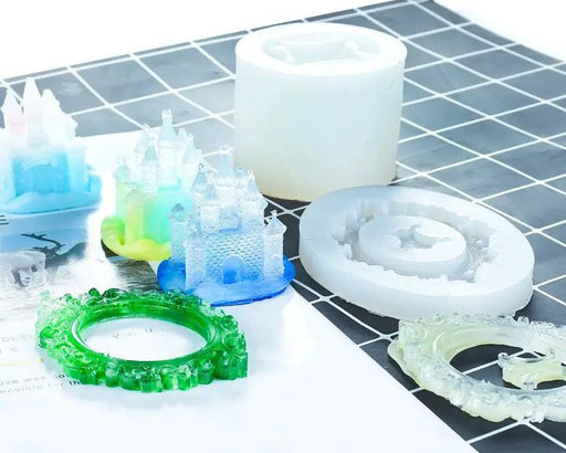 3D Castle and Frame Moulds Silicone Resin Moulds, Making Home Table Decoration by Resin Art NZ