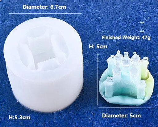 3D Castle and Frame Moulds Silicone Resin Moulds, Making Home Table Decoration by Resin Art NZ