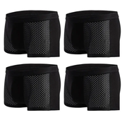 Men's Modal Boxer Shorts — Breathable Mesh Mid-Waist Underwear | Single & 4-Pack by Mead's Supply & Equipment Outfitters limited