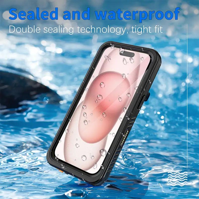 iPhone 16 Waterproof Case by salelink.co.nz