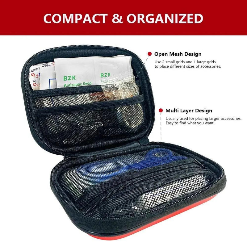 Mead's Supply & Equipment Outfitters limited First Aid Kits Compact First Aid Bag & 90-Piece Kit Compact First Aid Bag & 90-Piece Kit