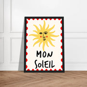 Mon Soleil by Blank Wall Print Shop