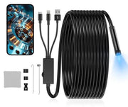 g8buynz 5.5mm 3 in 1 Endoscope Camera with Light for iPhone, Ipad, Android and Windows 5.5mm 3 in 1 Endoscope Camera with Light for iPhone, Ipad, Android and Windows