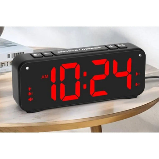 Vibrating 3 in 1 Alarm Clock with Mini Bedshaker by Deafquip