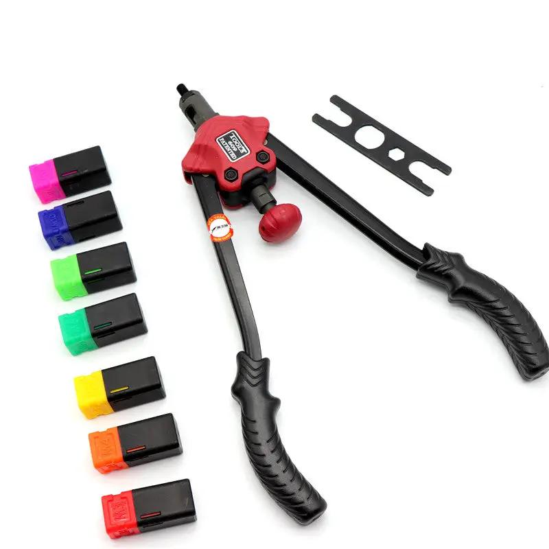 430Pcs Rivnut Riveter Rivet Nut Nutserts Riveting Tool Kit Nutsert M3-M12 by salelink.co.nz