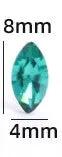 Irregular Glass Crystal Rhinestones Marquise-Shaped Jewelry Embelishment with Plated Back for Craft Decor Jewelry Making by Resin Art NZ