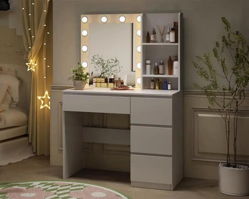 The Shopsite Home-living Dressing Table With Mirror Dressing Table With Mirror