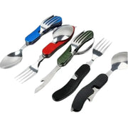 4-in-1 Folding Camping Cutlery Set by Habicare