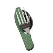 4-in-1 Folding Camping Cutlery Set by Habicare